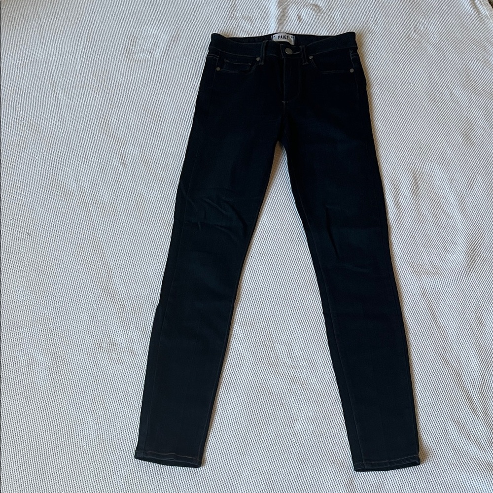 PAIGE Dark Wash Denim Jeans